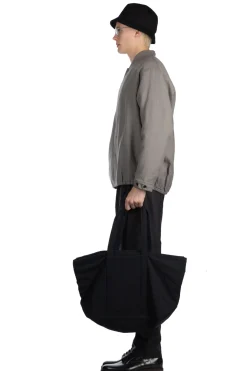 New amiacalva Gabardine Tote - Medium - Black