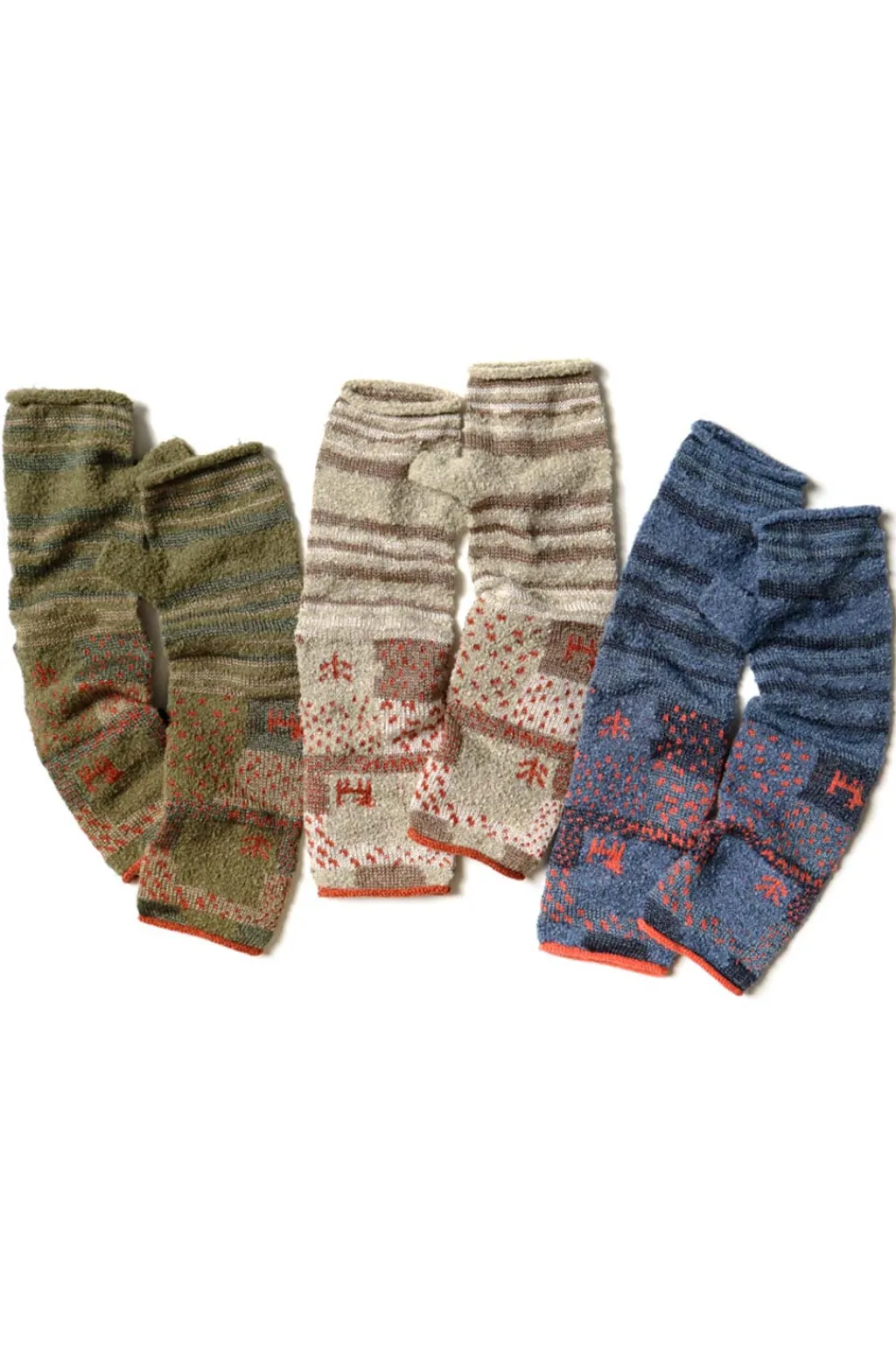 Outlet Kapital GABBEH Patchwork 2Ways Mittens - 3 Colors