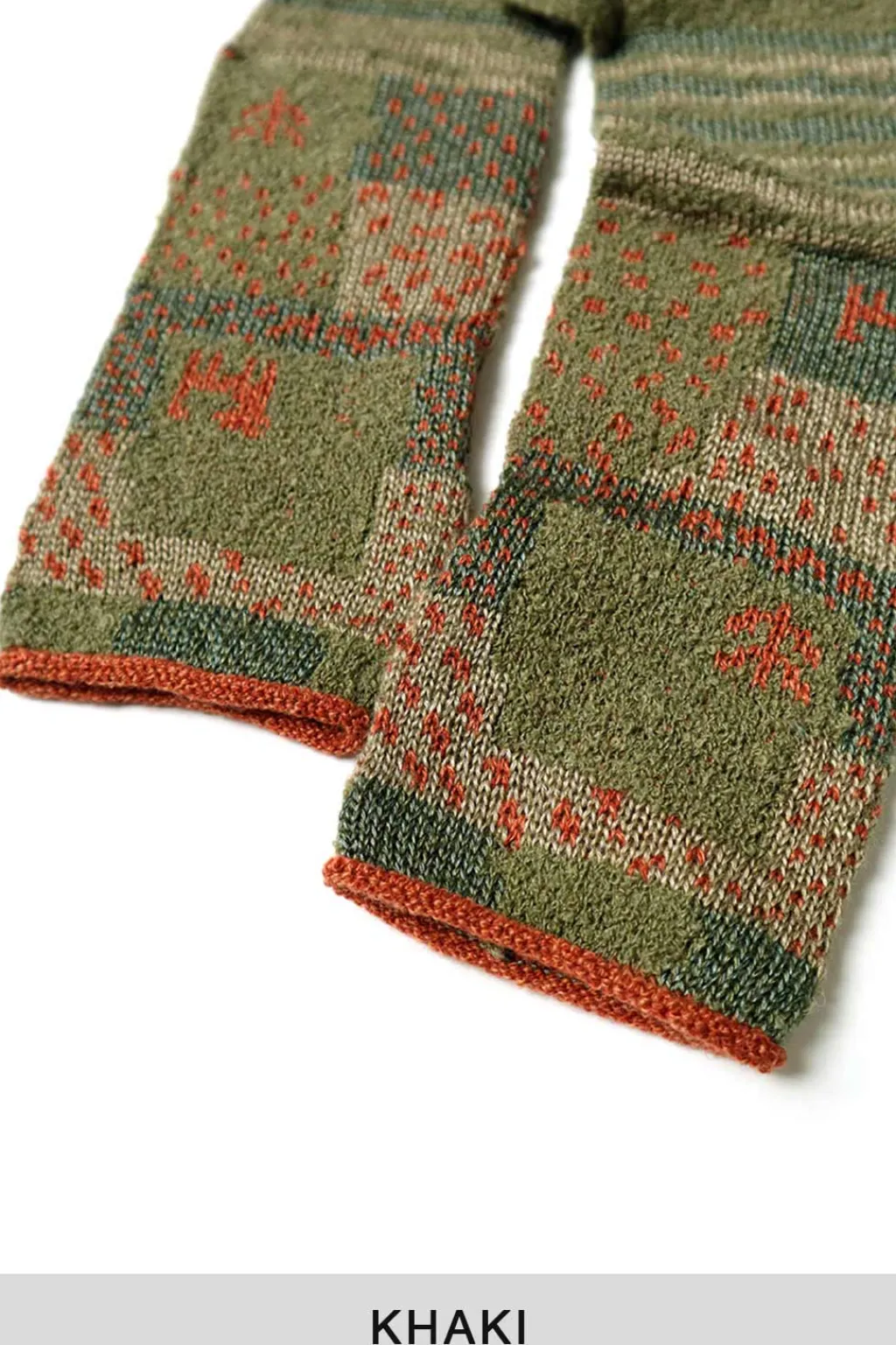 Outlet Kapital GABBEH Patchwork 2Ways Mittens - 3 Colors