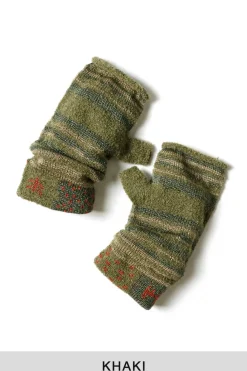 Outlet Kapital GABBEH Patchwork 2Ways Mittens - 3 Colors