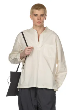 Best Still by Hand Garment Dye Over Shirt - Ecru