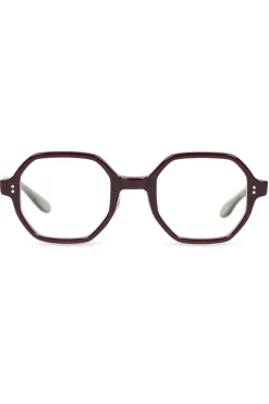 Discount Grapes and Celadon GC-003-08 - Solid burgundy × Clear Olive