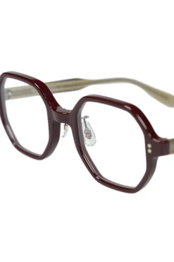 Discount Grapes and Celadon GC-003-08 - Solid burgundy × Clear Olive