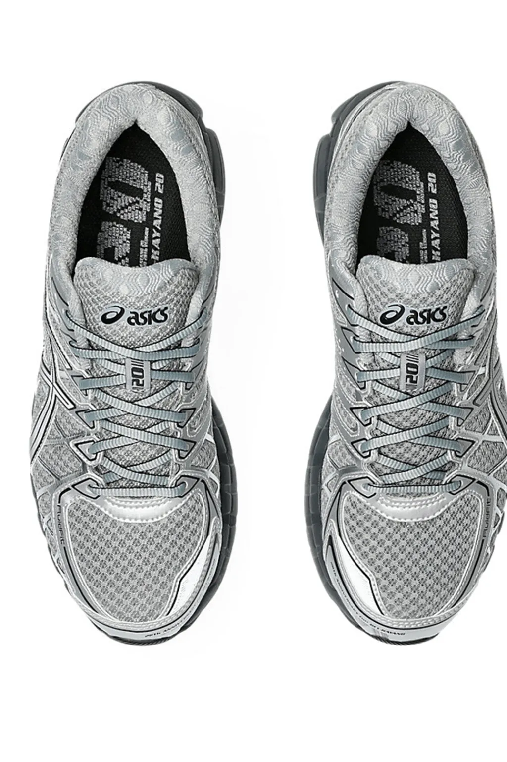 Sale Asics Gel-Kayano 20 - Gravel Pure Silver
