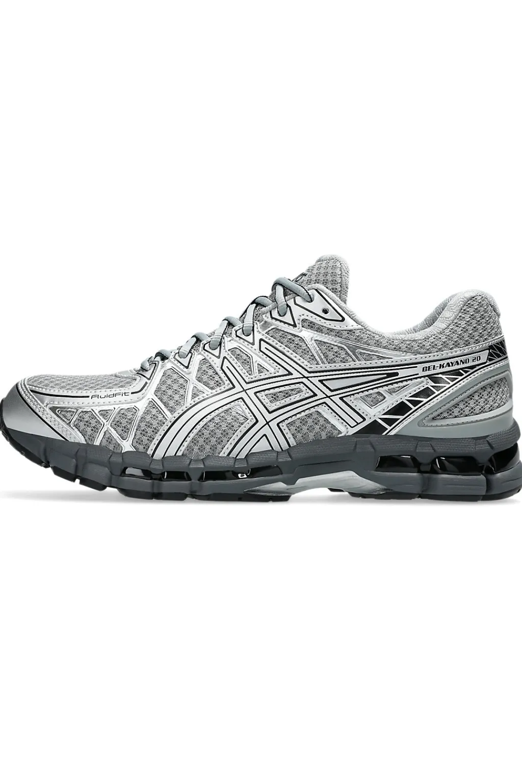 Sale Asics Gel-Kayano 20 - Gravel Pure Silver