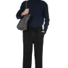 Outlet ts(s) Gingham Plaid Reversible Seam Taping Easy Pants
