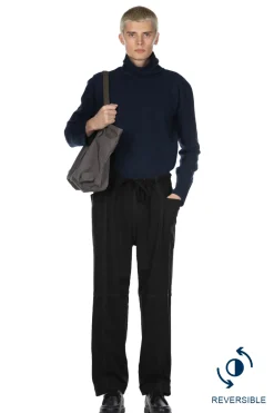 Outlet ts(s) Gingham Plaid Reversible Seam Taping Easy Pants
