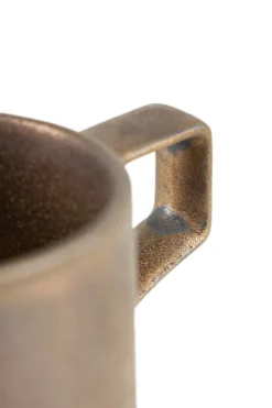 Clearance Nishitomi Pottery Gold Mud Mug