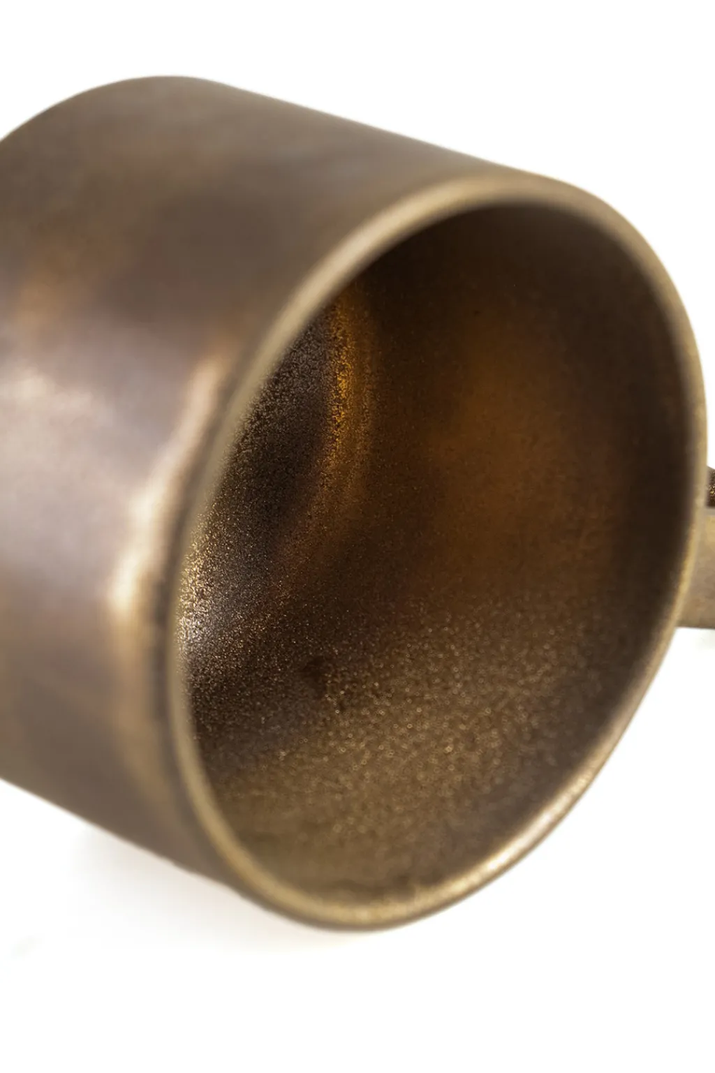 Clearance Nishitomi Pottery Gold Mud Mug