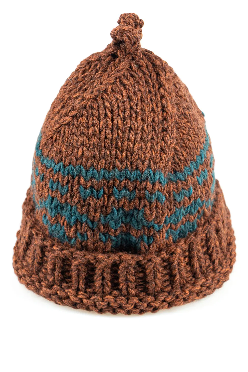 Fashion Decho HAND KNIT CAP in 3 Color Choices