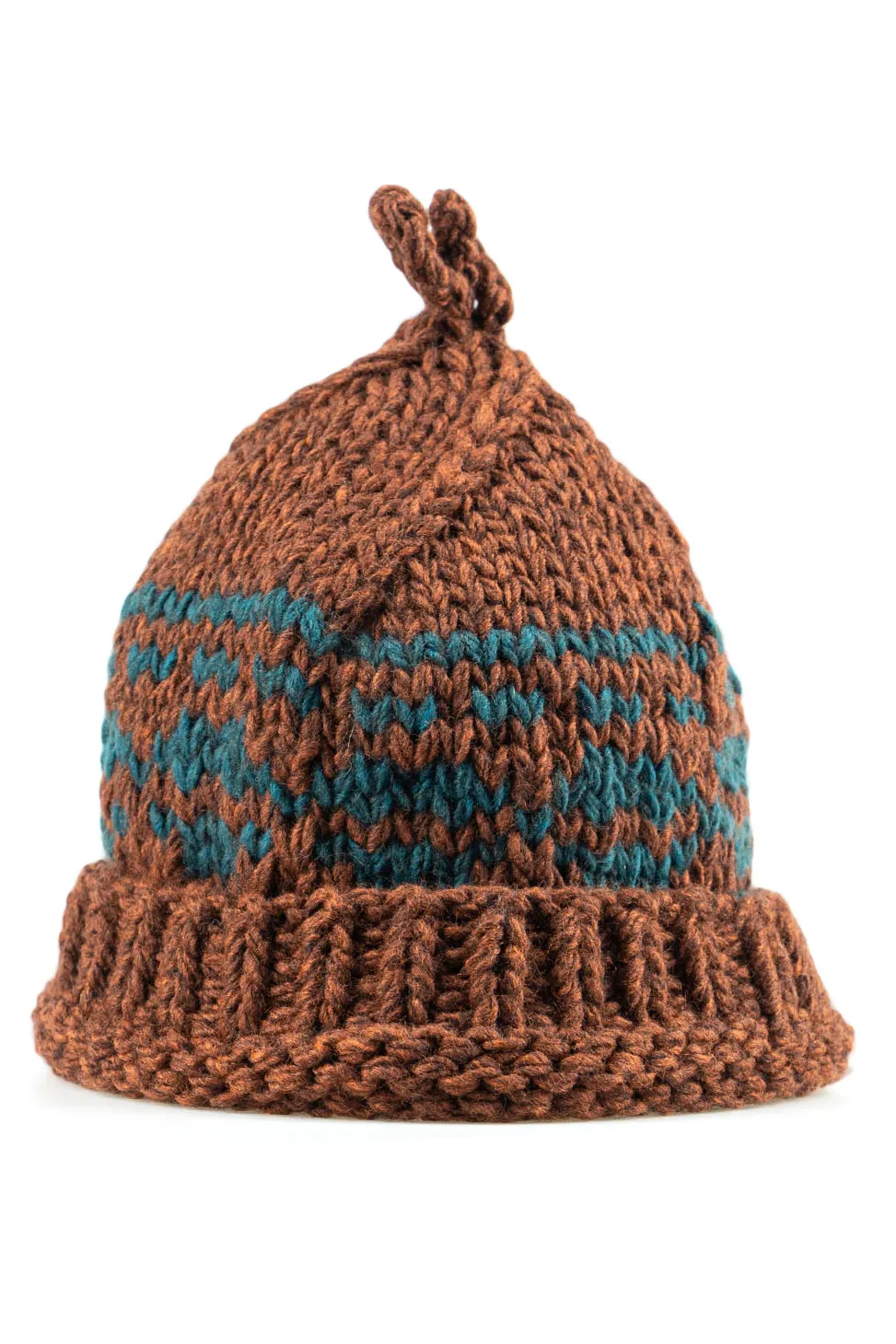 Fashion Decho HAND KNIT CAP in 3 Color Choices