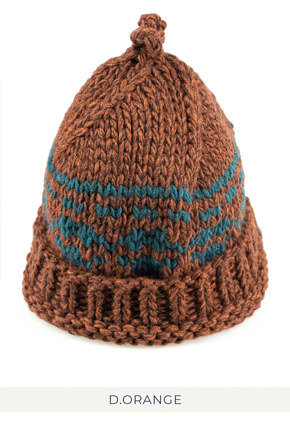 Fashion Decho HAND KNIT CAP in 3 Color Choices