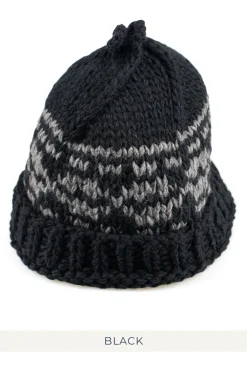 Best Decho HAND KNIT CAP in 3 Color Choices