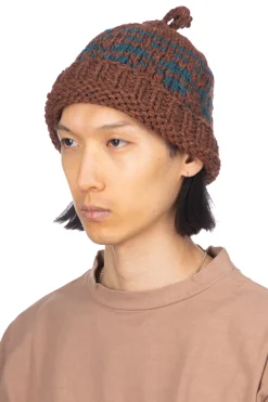 Best Decho HAND KNIT CAP in 3 Color Choices