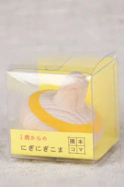 Fashion Kumamoto Wood Works Hand Spinning Top in 3 Colour Choices