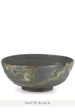 Fashion KISENYOU Ceramics Handcrafted Bowl with Spout - In 3 Choices