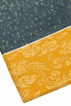 Best Mino Washi Handkerchief - 47.5 x 47.5cm - Hokusai Fuji - in 2 Color Choices