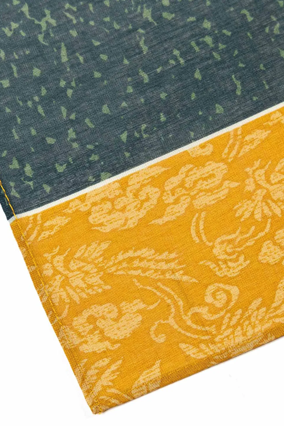 Best Mino Washi Handkerchief - 47.5 x 47.5cm - Hokusai Fuji - in 2 Color Choices