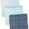Clearance Mino Washi Handkerchief - 52 x 52cm - Kyoto Blue - 3 Choices
