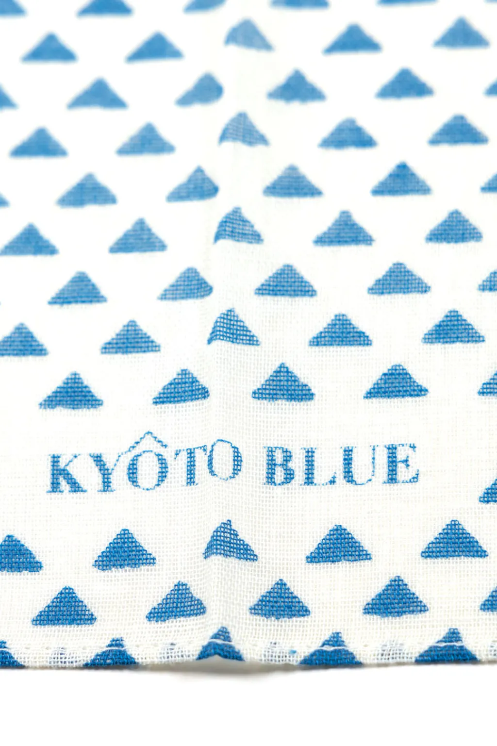 Clearance Mino Washi Handkerchief - 52 x 52cm - Kyoto Blue - 3 Choices