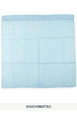Clearance Mino Washi Handkerchief - 52 x 52cm - Kyoto Blue - 3 Choices