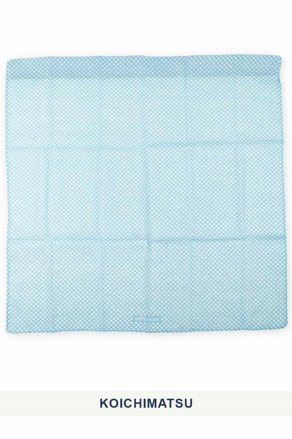 Clearance Mino Washi Handkerchief - 52 x 52cm - Kyoto Blue - 3 Choices