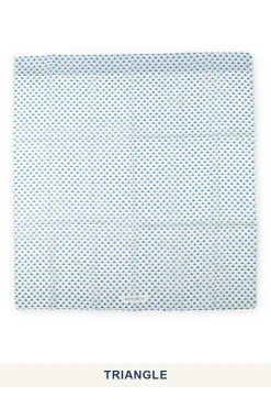 Clearance Mino Washi Handkerchief - 52 x 52cm - Kyoto Blue - 3 Choices