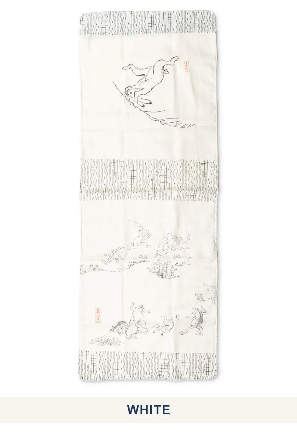 Clearance Mino Washi Handkerchief - 32 x 89cm - W Gauze Tenugui - 2 Choices
