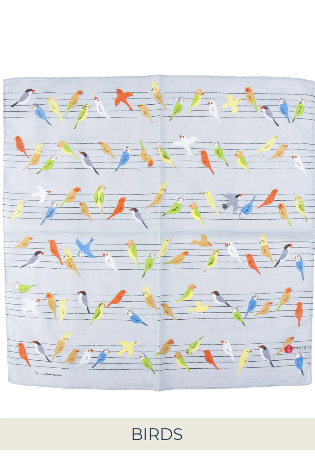 Outlet Mino Washi Handkerchief - by Yoko Matsumoto