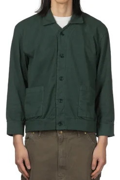 Online Tigre Brocante Hard Jersey Old School Skipper Cardigan - Green