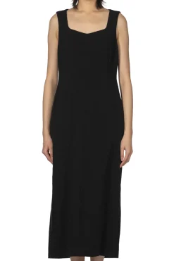 Best AURALEE Hard Twist Cotton Linen Garardine Dress - Black