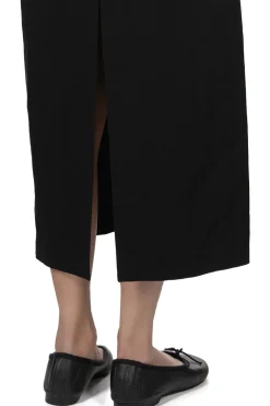 Best AURALEE Hard Twist Cotton Linen Garardine Dress - Black