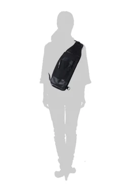 Discount Porter Yoshida Heat - Sling Shoulder Bag - Black