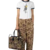 Sale Kapital Herringbong HAPPY PEEK-A-BOO Camo NIME Pants