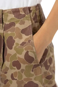 Sale Kapital Herringbong HAPPY PEEK-A-BOO Camo NIME Pants