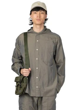 Discount ts(s) Hooded Shirt - Khaki