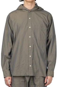 Discount ts(s) Hooded Shirt - Khaki
