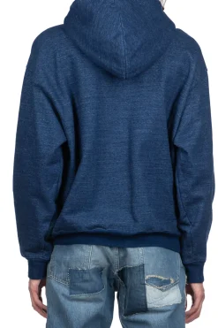 Fashion Kapital IDG SWT Knit BORA KESA Parka - Indigo