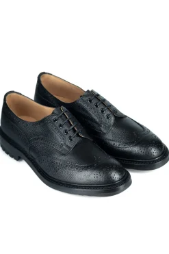 Online Tricker's Ilkley - Black Scotch Grain