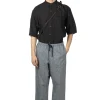 New Tigre Brocante Indigo Glen Plaid Tagosaku Pants - Indigo