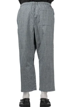 New Tigre Brocante Indigo Glen Plaid Tagosaku Pants - Indigo