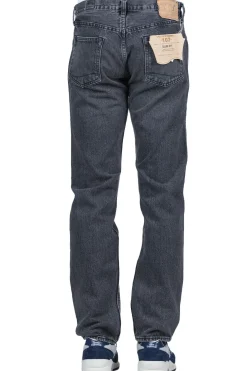 Best OrSlow 107 Ivy Fit Denim Black Denim Stone Wash