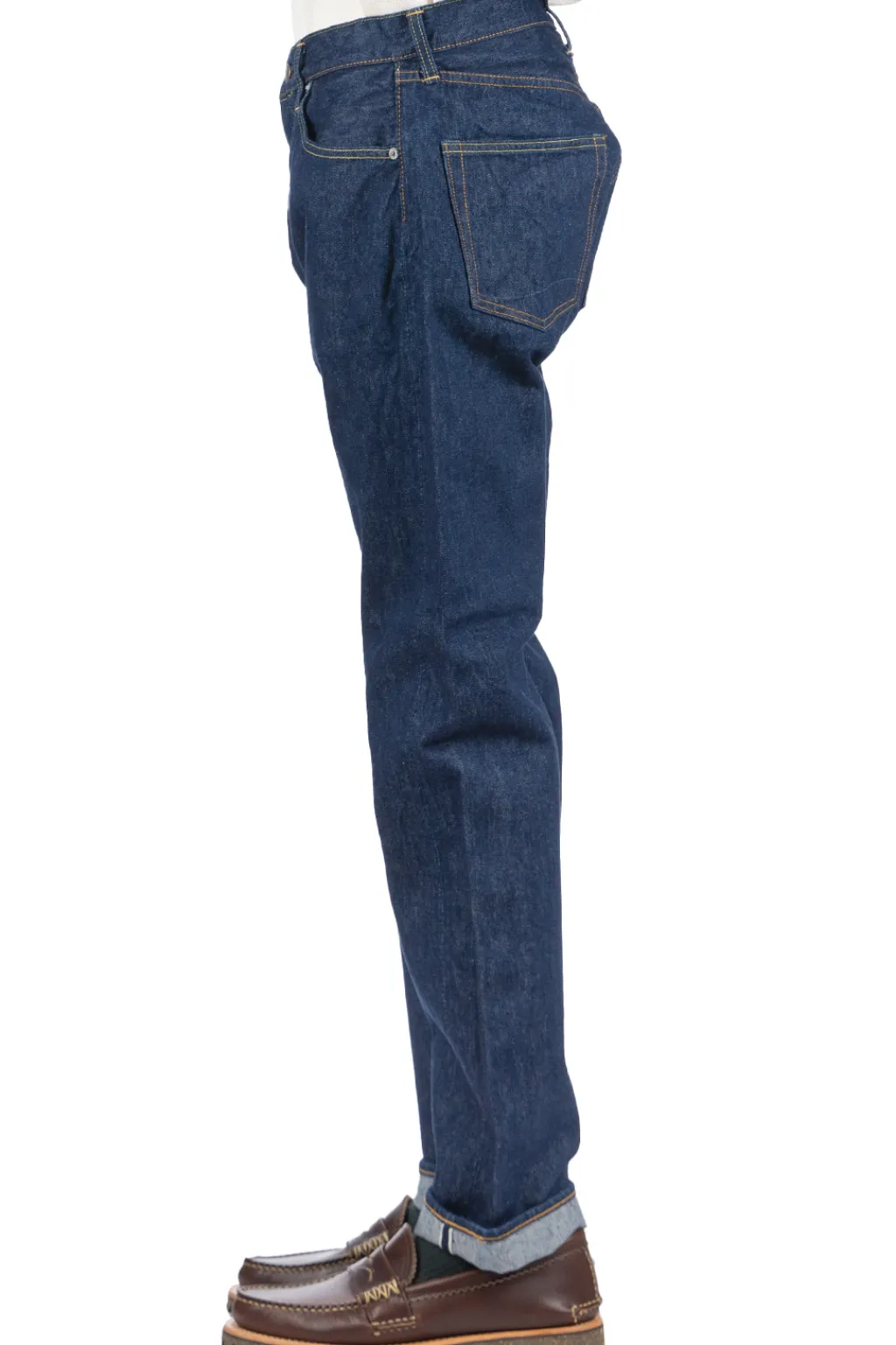 Hot OrSlow 107 Ivy Fit Denim One Wash