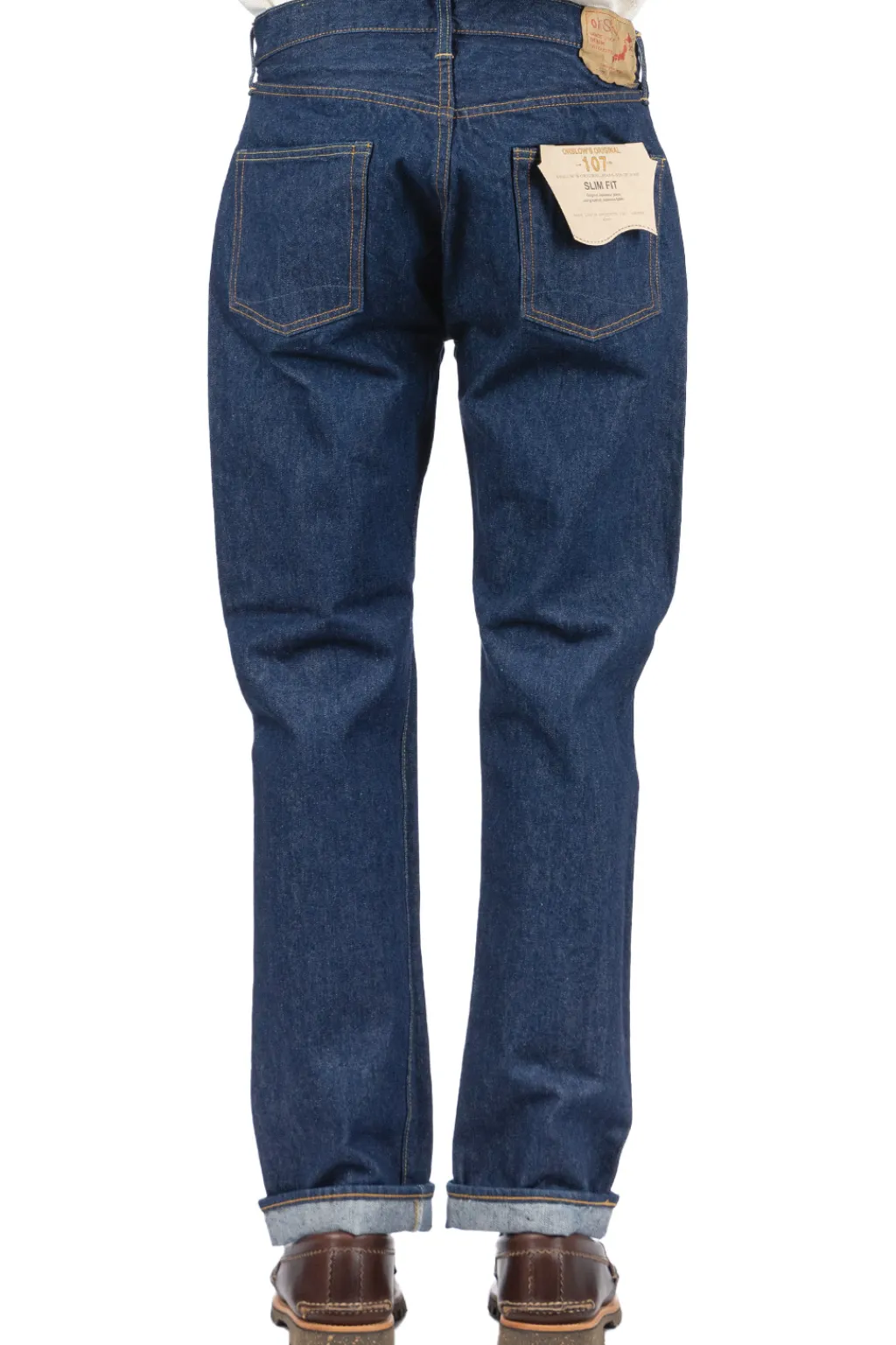 Hot OrSlow 107 Ivy Fit Denim One Wash