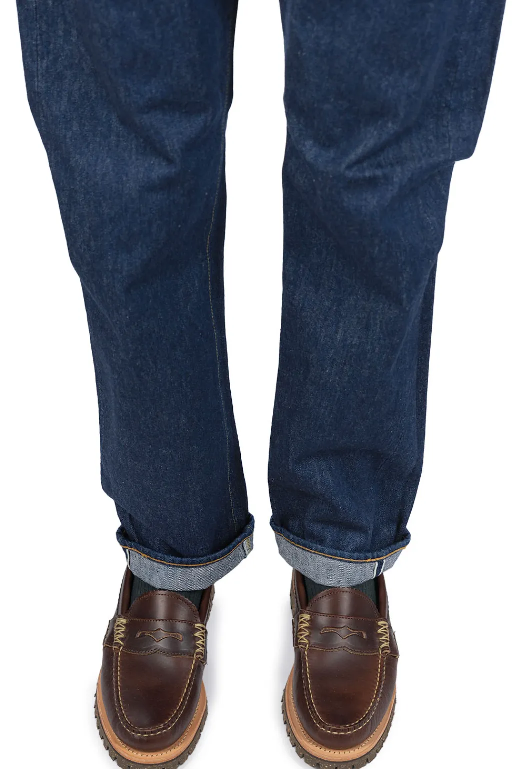 Hot OrSlow 107 Ivy Fit Denim One Wash