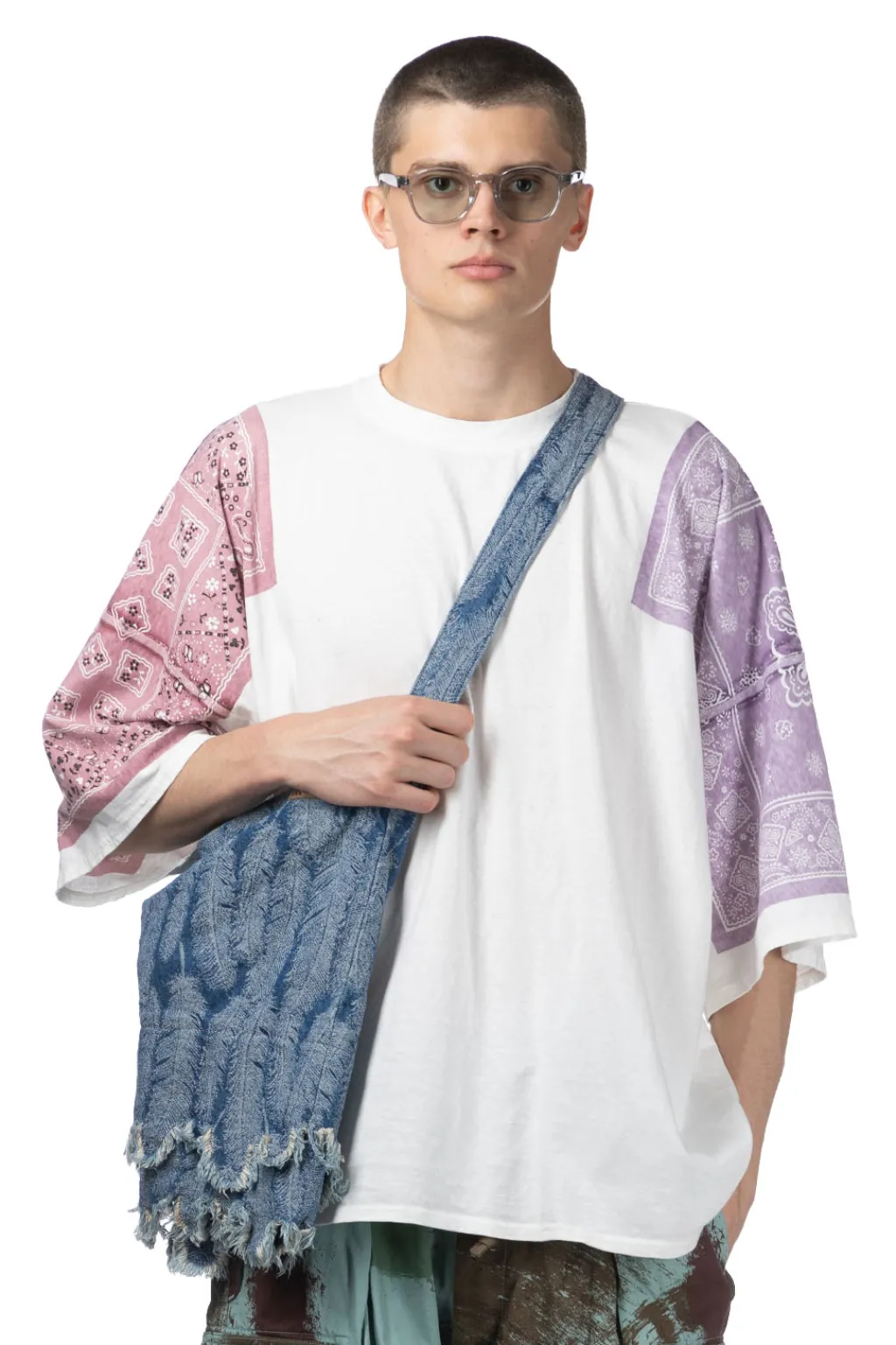 Outlet Kapital 18.5/-Jersey Bandana HUGE T (COOKIE) - Purple