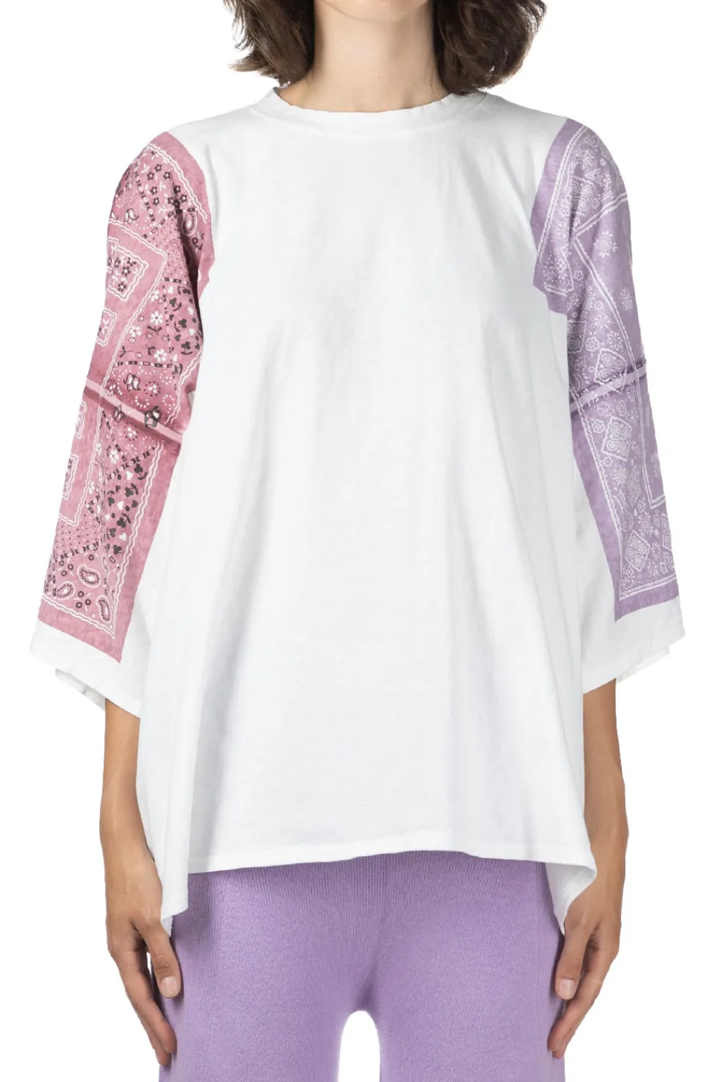 New Kapital 18.5/-Jersey Bandana HUGE T (COOKIE) - Purple