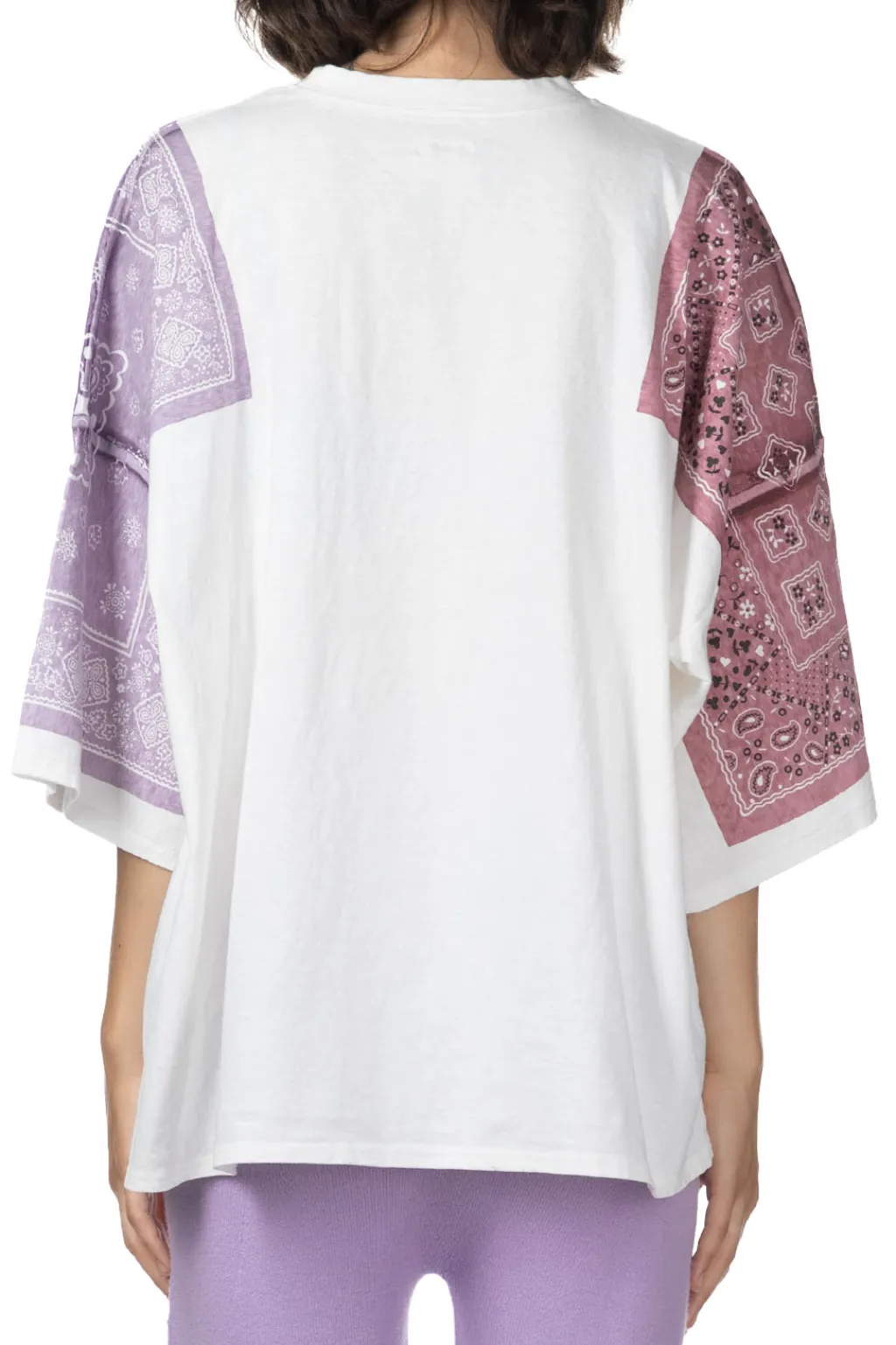 New Kapital 18.5/-Jersey Bandana HUGE T (COOKIE) - Purple