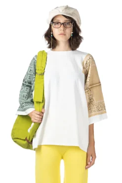 Online Kapital 18.5/-Jersey Bandana HUGE T (PECKISH RAINBOWY) - Sand Beige