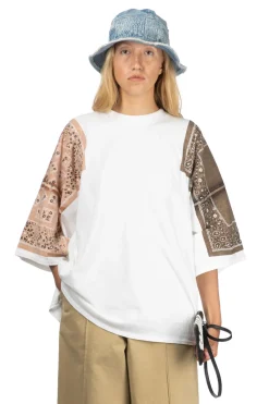 Clearance Kapital 18.5/-Jersey Bandana HUGE T (PECKISH RAINBOWY) - Brown Khaki